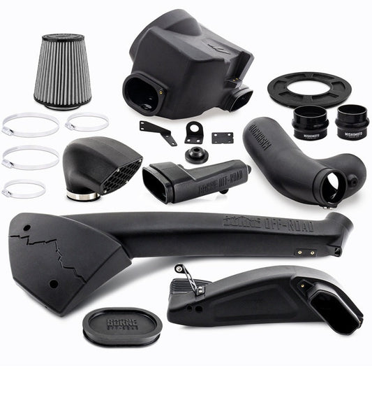 Borne Off-Road 17+ Ford F-150 3.5L Snorkel and Performance Intake w/ Dry Washable Filter MMB-F35T-17DW