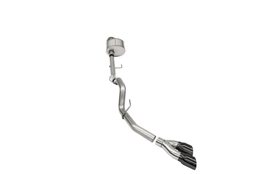 CORSA Performance Corsa 2021-2022 Ford F-150 Regular Cab/6.5in Bed 5.0L V8 Xtreme Cat-Back Single Side Exit-Black PVD 21142BLK