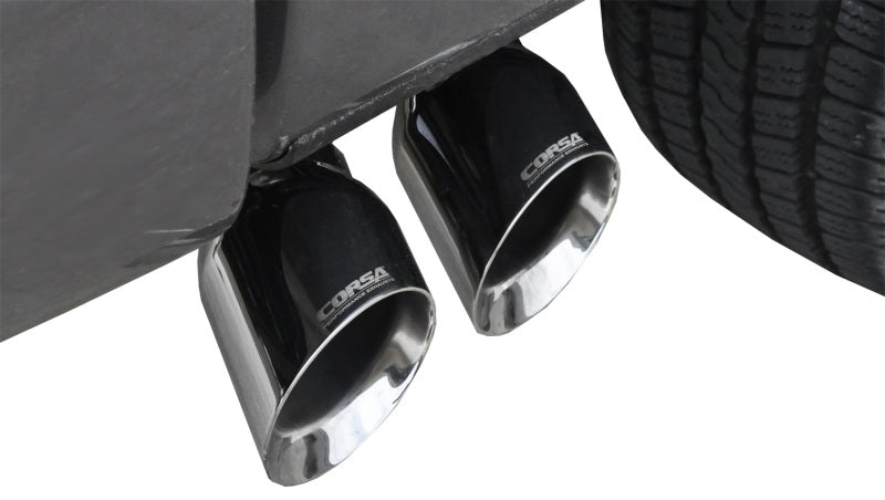 Corsa Performance 11-14 Ford F-150 5.0L V8 Polished Sport Cat-Back Exhaust