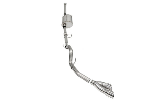 CORSA Performance Corsa 2021-2022 Ford F-150 SuperCrew/6.5in Bed 3.5L V6 Sport Cat-Back Single Side Exit-Polished 21169