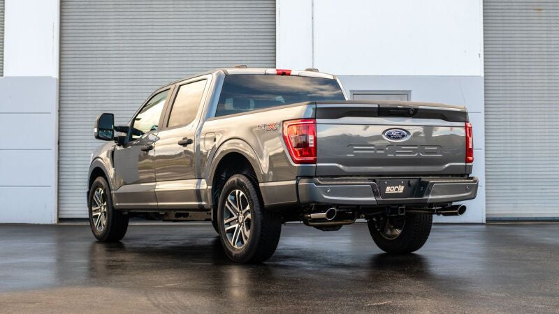 Borla F-150 2021 3.3L CC SB EC STB XL/XLT/Lariat/KR/Plnm/LTD 3/2.25 SRE Cat-Back ATAK Chrome Tips 140879