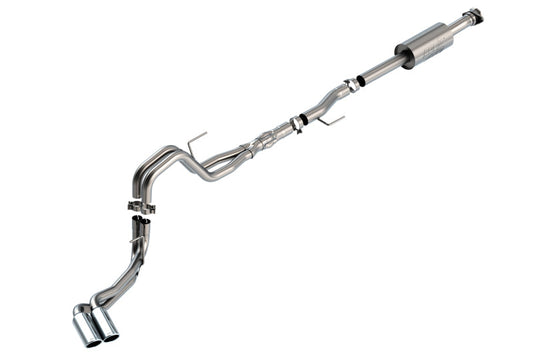Borla F-150 2021 5.0L 4dr CC SB EC STB Lariat/KR/Platinum/LTD 3/2.25 DSE Cat-Back ATAK CHR Tips 140875