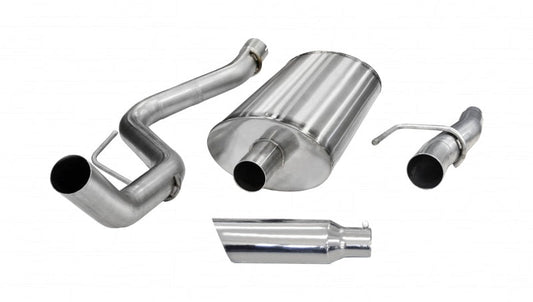 Corsa Performance 11-13 Ford F-150 5.0L V8 Polished Sport Cat-Back Exhaust