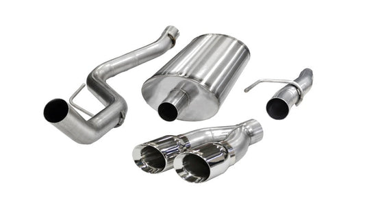 Corsa Performance 11-14 Ford F-150 5.0L V8 Polished Sport Cat-Back Exhaust
