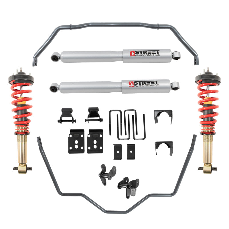 Belltech 2021+ Ford F-150 2WD 0-3in Front 5.5in Rear Complete Lower Kit with SP Shocks 1054HK