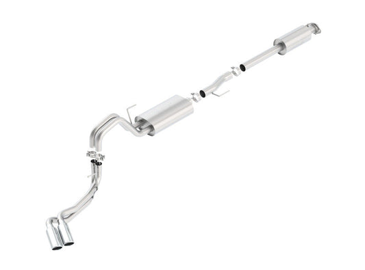 Borla 15-16 Ford F-150 3.5L EcoBoost Ext. Cab Std. Bed Catback Exhaust Touring Truck Side Exit 140617